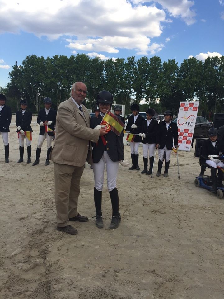Natalia Quintana y Claudia Lazcoz Campeona y Subcampeona de España en Doma Clásica Paraecuestre